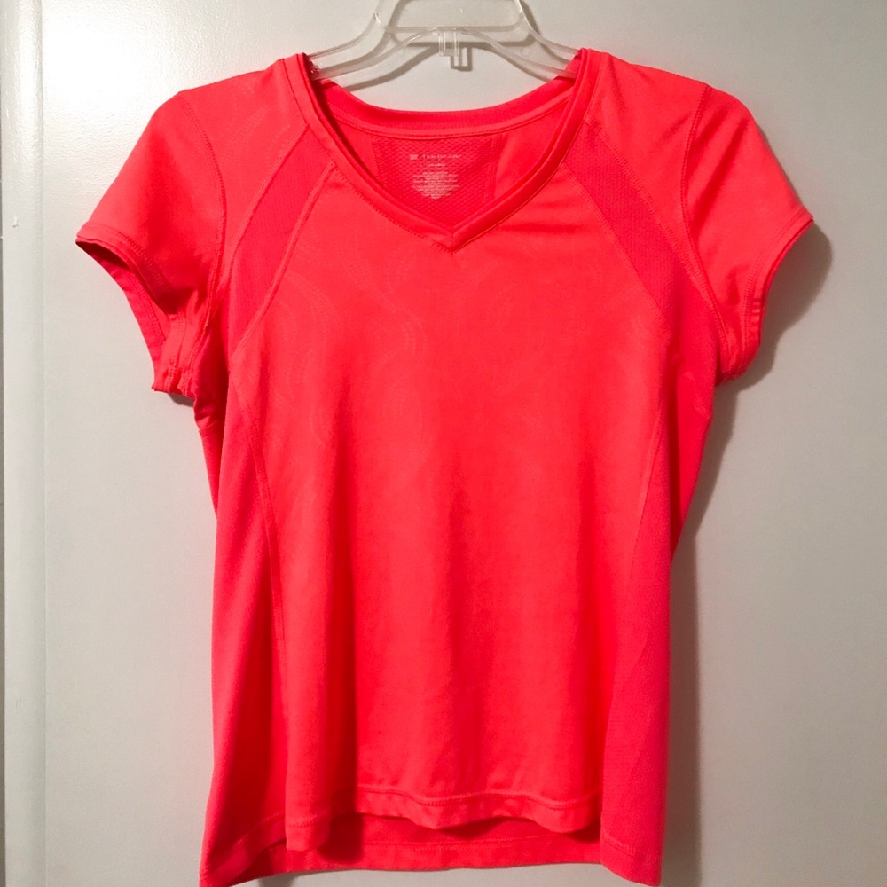 Neon pink tek gear athletic top